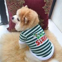 HKM-8945981 Christmas Dog Holiday Dress with Hairy Border in Cotton Terry Fabric