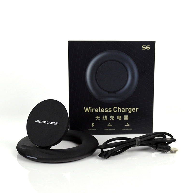 HKM-894611 Folding Vertical Wireless Charger with Type-C Input and 10W Power Output