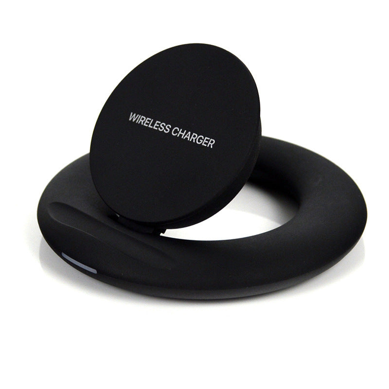 HKM-894611 Folding Vertical Wireless Charger with Type-C Input and 10W Power Output
