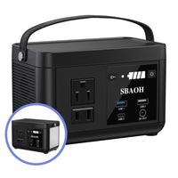 HKM-894803 Portable Power Station 88.8Wh with Fast USB-C Charging and LED Light for Travel and Camping