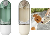 HKM-8948157 Leak-Proof Dog Water Bottle with Food Dispenser for Outdoor Activities