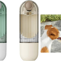 HKM-8948157 Leak-Proof Dog Water Bottle with Food Dispenser for Outdoor Activities