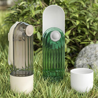 HKM-8948157 Leak-Proof Dog Water Bottle with Food Dispenser for Outdoor Activities