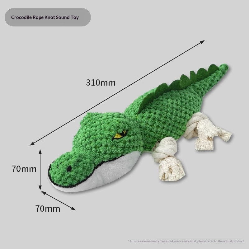 HKM-8948285 Chewable Plush Pet Toy with Sound for Dental Care and Entertainment
