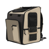 HKM-8950333 Large Capacity Portable Cat and Dog Backpack Tent - Breathable Nylon Design