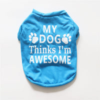 HKM-8950845 Comfortable and Breathable Cotton Dog Vest with Stylish Design - Perfect Fit for Your Pet