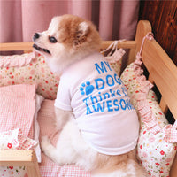 HKM-8950845 Comfortable and Breathable Cotton Dog Vest with Stylish Design - Perfect Fit for Your Pet