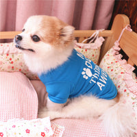 HKM-8950845 Comfortable and Breathable Cotton Dog Vest with Stylish Design - Perfect Fit for Your Pet