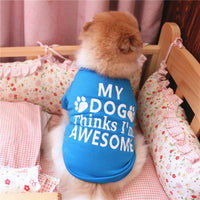 HKM-8950845 Comfortable and Breathable Cotton Dog Vest with Stylish Design - Perfect Fit for Your Pet