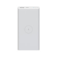 HKM-895123 10,000 mAh High-Capacity Wireless Charging Power Bank with USB-C Input, Available in White and Black