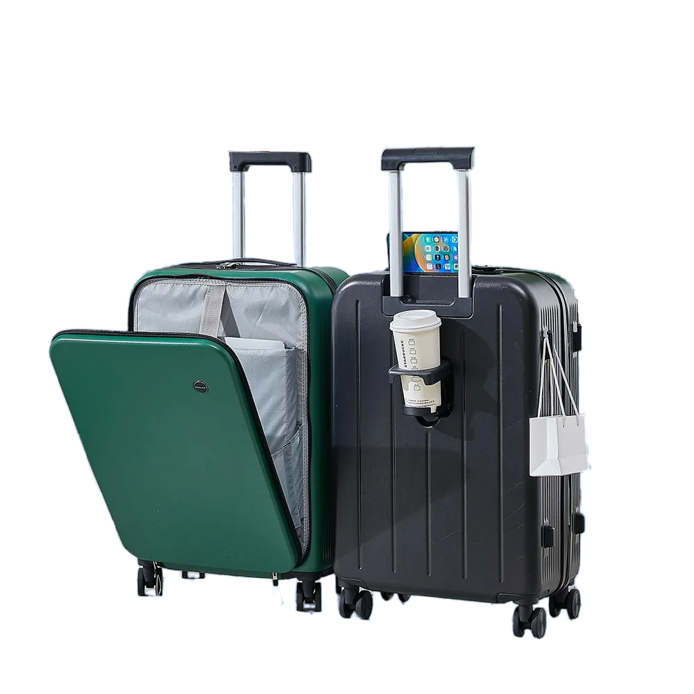 HKM-895123 Compact Hardshell Carry-On Suitcase Set for Travel and Cabin Use