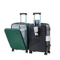 HKM-895123 Compact Hardshell Carry-On Suitcase Set for Travel and Cabin Use