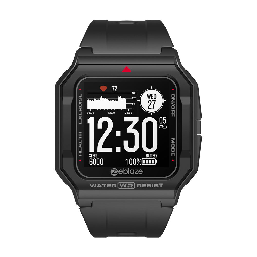 HKM-895251 Retro Smart Watch with Heart Rate Monitor and Blood Pressure Tracking - Multi-Language Support, Touch Screen, Customizable Dial