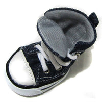HKM-8953277 Breathable Comfortable Dog Shoes - Antiskid & Wear-Resistant Cowboy Canvas Slippers