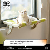 HKM-8953917 Cat Hanging Hammock with Adjustable Hook and Soft Biscuit Pad, Multiple Sizes Available
