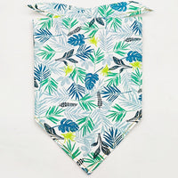 HKM-8954045 Fruit Green Leaf Cotton Pet Scarf and Drool Towel for Small to Large Dogs and Cats