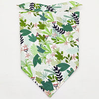 HKM-8954045 Fruit Green Leaf Cotton Pet Scarf and Drool Towel for Small to Large Dogs and Cats