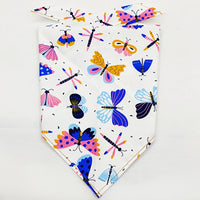 HKM-8954045 Fruit Green Leaf Cotton Pet Scarf and Drool Towel for Small to Large Dogs and Cats
