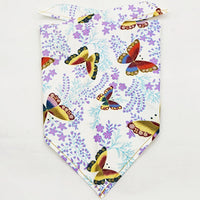 HKM-8954045 Fruit Green Leaf Cotton Pet Scarf and Drool Towel for Small to Large Dogs and Cats