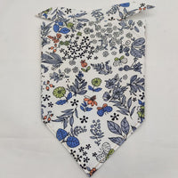 HKM-8954045 Fruit Green Leaf Cotton Pet Scarf and Drool Towel for Small to Large Dogs and Cats
