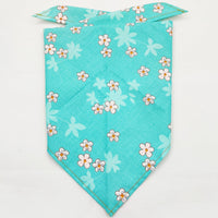 HKM-8954045 Fruit Green Leaf Cotton Pet Scarf and Drool Towel for Small to Large Dogs and Cats