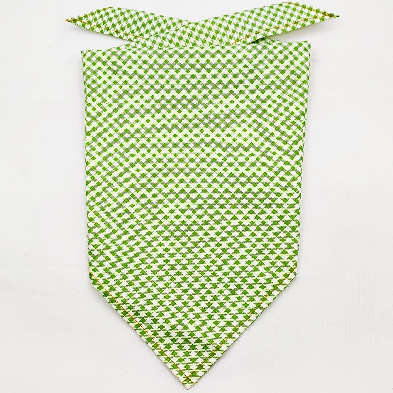 HKM-8954045 Fruit Green Leaf Cotton Pet Scarf and Drool Towel for Small to Large Dogs and Cats
