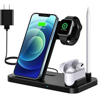 HKM-895443 Three-in-One Wireless Charger with Portable Folding Design and Type-C Interface