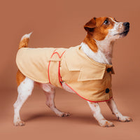 HKM-8954813 Cotton British Style Pet Overcoat for Dogs in Multiple Sizes