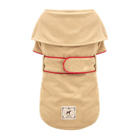 HKM-8954813 Cotton British Style Pet Overcoat for Dogs in Multiple Sizes