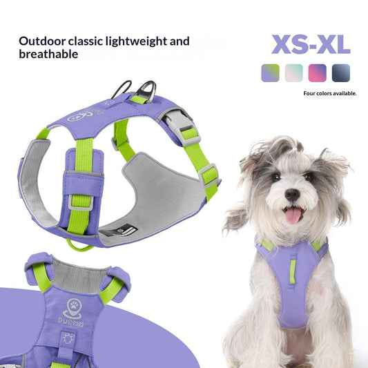 HKM-8955709 Multi-functional Waterproof Quick-Drying Dog Harness in Vibrant Colors