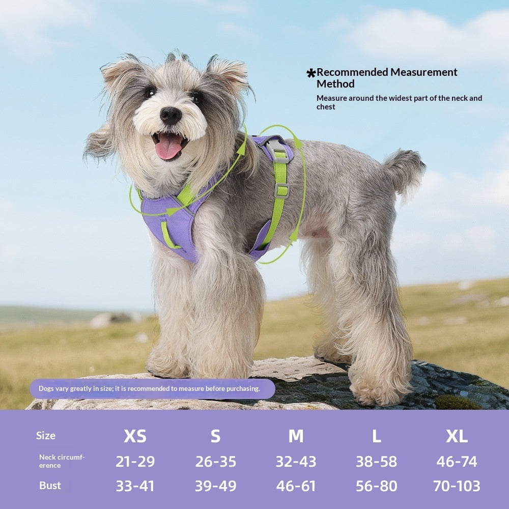 HKM-8955709 Multi-functional Waterproof Quick-Drying Dog Harness in Vibrant Colors