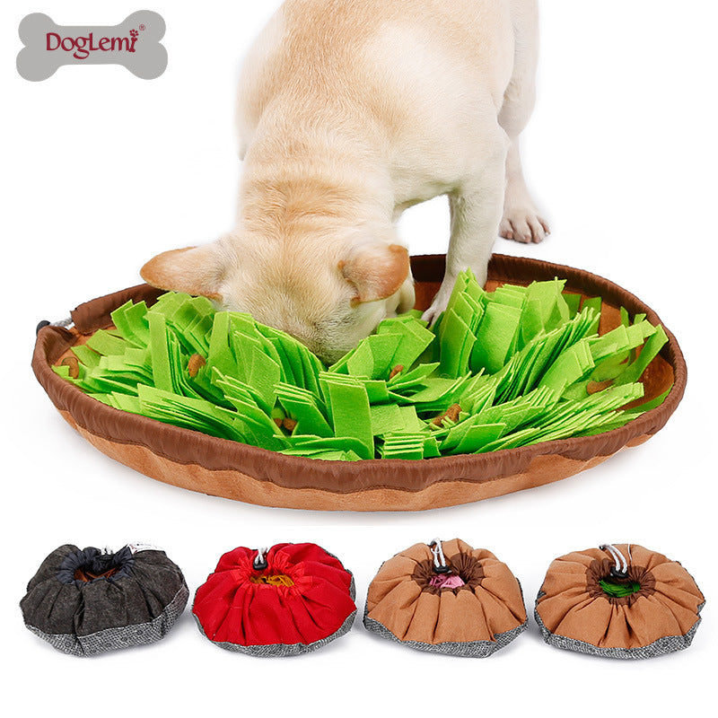 HKM-8957245 Pet Sniffing Mat and Slow Food Puzzle Blanket for Interactive Feeding Activities