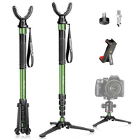 HKM-895763 Telescopic Monopod Shooting Stand Sticks for Outdoor Shooting Activities
