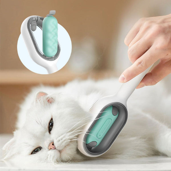 HKM-8958013 Pet Grooming Dematting Comb with Cleaning Solution and Cotton Tissue for Dogs and Cats