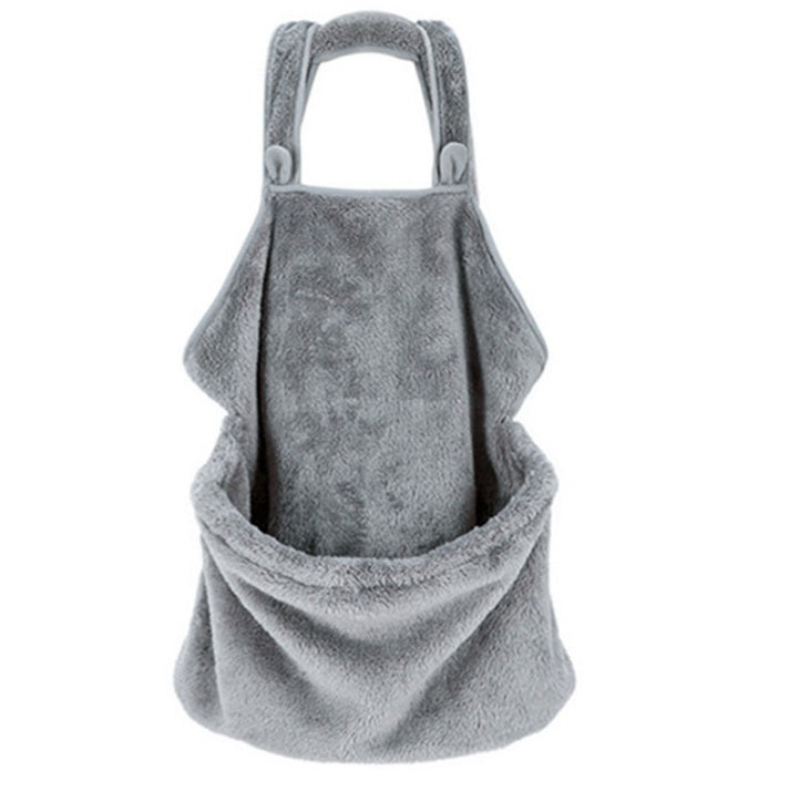 HKM-8958653 Pet Carrier Bag with Sleeping Chest Apron for Cats - Double-sided Design, Ideal for Outings and Prevents Hair on Clothes
