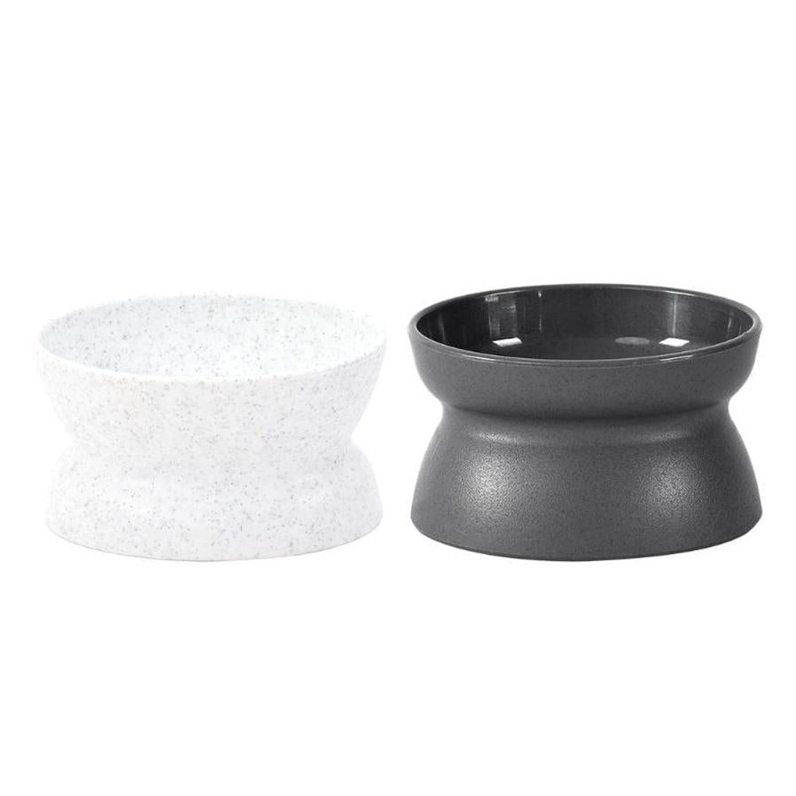 HKM-895891 Elevated Cat Bowl with Ergonomic Design for Natural Eating Posture