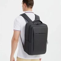 HKM-895955 Large Capacity Waterproof Laptop Backpack with USB Charging for Travel and Business Use