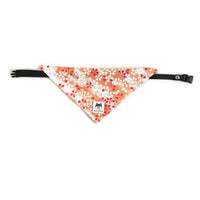 HKM-8959805 Dog Triangular Binder with Japanese Tang Grass Patterns in Various Colors and Sizes