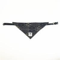HKM-8959805 Dog Triangular Binder with Japanese Tang Grass Patterns in Various Colors and Sizes