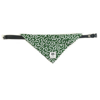 HKM-8959805 Dog Triangular Binder with Japanese Tang Grass Patterns in Various Colors and Sizes