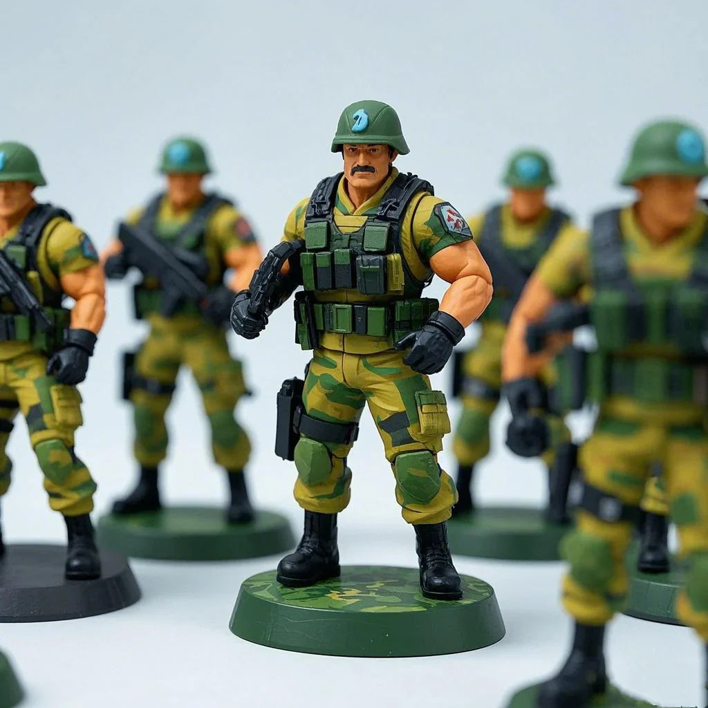 HKM-896019 Ancient Chinese Old Man PVC/ABS Action Figure Toy