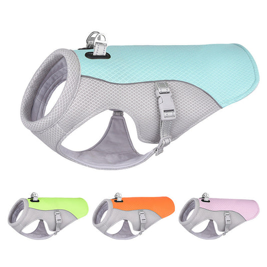 HKM-8960573 Cool Polyester Dog Clothing in Multiple Colors and Sizes