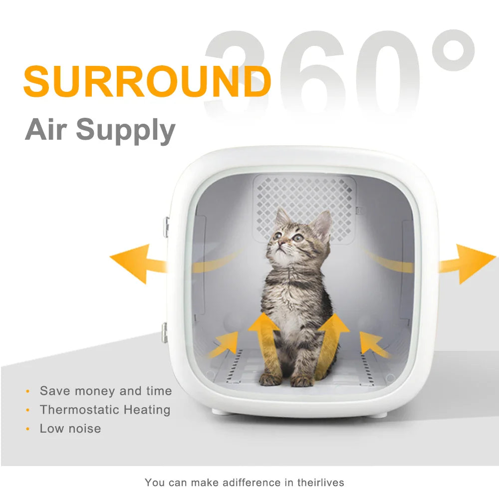 HKM-896147 Self-Cleaning Automatic Cat Litter Box with Low Noise and Smart Record Features, Suitable for Small to Medium Pets