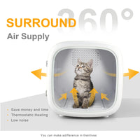 HKM-896147 Self-Cleaning Automatic Cat Litter Box with Low Noise and Smart Record Features, Suitable for Small to Medium Pets