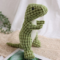 HKM-8961853 Dog Bite Resistant Plush Dinosaur Sound Toy - Corn Wool, 29cm