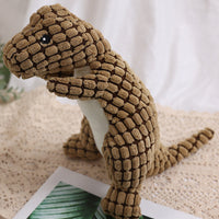 HKM-8961853 Dog Bite Resistant Plush Dinosaur Sound Toy - Corn Wool, 29cm