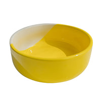 HKM-8962365 Ceramic Dog and Cat Bowl Set with Wooden Stand for Food and Water