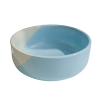 HKM-8962365 Ceramic Dog and Cat Bowl Set with Wooden Stand for Food and Water