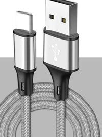 HKM-896275 2m USB Data Cable for Apple, Android, and TYPE-C Devices