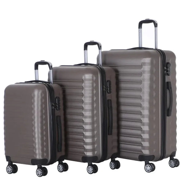 HKM-896275 Luggage Set with Beauty Case – 12/20/24/28 Inch Suitcases and Trolley System